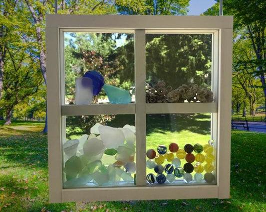 Wanderer Window with Hanging System and 4 Space Dividers