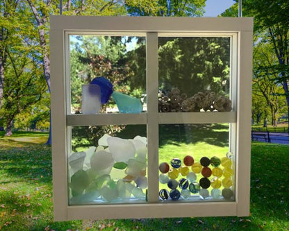 Wanderer Window  with Hanging System and  4 Space Dividers